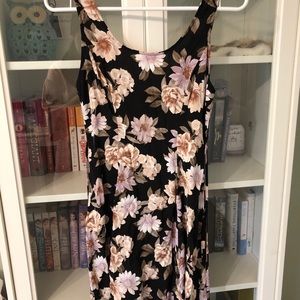 F21 floral dress